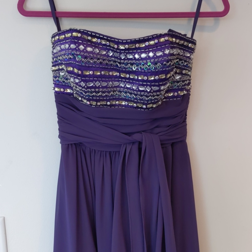Strapless Prom Dress